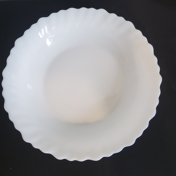 Arcopal France CARACAS FESTON UNI WHITE Plate 7",set of 4 - Picture 3 of 5